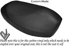 Carbon Firbe Vinyl Custom Fits Peugeot Buxy Rs 50 Dual Seat Cover Only