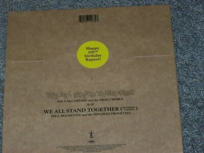 PAUL MCCARTNEY AND THE FROG CHORUS RUPERT 100YTH B'DAY EDITION BOX - Image 1 of 3