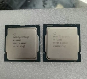 1 pièce processeur Intel Xeon W-1290T QS 10 cœurs 20 threads TDP-35W LGA1200 processeurs - Photo 1/3