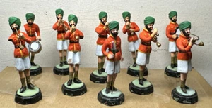 VINTAGE 10 HARZ? SOLDATEN INDISCHES MARSCHBAND SIEHE BESCHREIBUNG - Bild 1 von 4