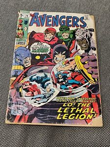 The Avengers # 79 Comic Book Grim Reaper