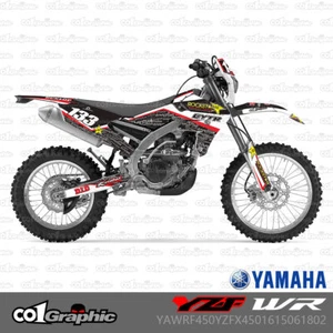 GRAPHICS DECALS STICKERS FULL KIT FOR YAMAHA YZ450FX WR450F 2016 2017 2018 - Picture 1 of 1