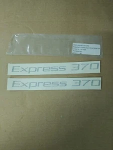 GRADY WHITE 370 EXPRESS CHARCOAL STD NAMEPLATE DECAL SET 7-1/4" x 1/2" #10-0996 - Picture 1 of 3