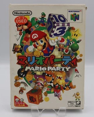 Mario Party Nintendo 64 N64 JP Game REGION LOCK CIB Good Cond. NO US TARIFFS - Image 1 of 4