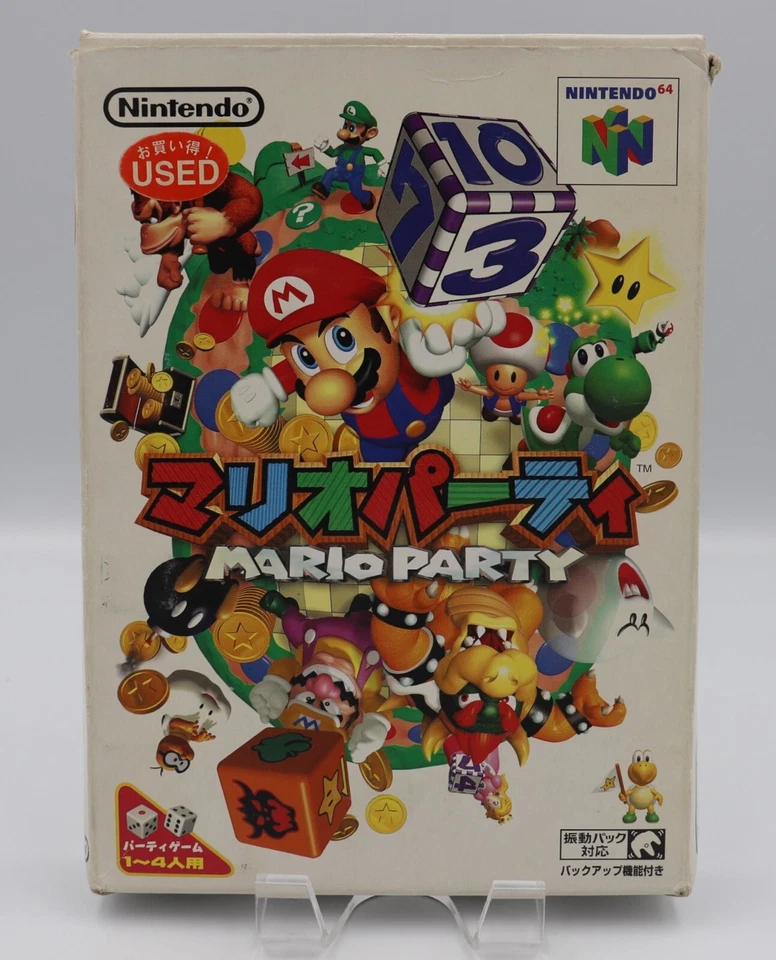 Mario Party Nintendo 64 N64 JP Game REGION LOCK CIB Good Cond. NO US TARIFFS - Image 1 of 4
