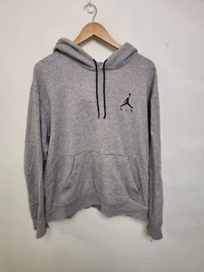 air jordan hoodie adult size medium grey gray jumper long sleeve sweater - Picture 1 of 14
