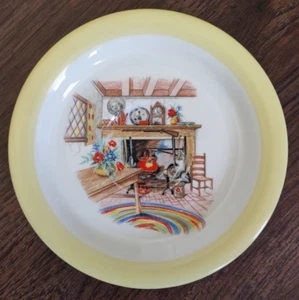 HLC Homer Laughlin SWING Eierschale Kolonial Küche Untertasse C41N5 - Bild 1 von 2