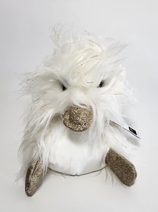 Münze Münze von Doudou et Compagnie Frankreich flauschige Ente/Fliege Plüsch 10 Zoll weiß Neu mit Etikett - Bild 1 von 12