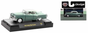 1955 DODGE ROYAL LANCER Two Tone Green - 1/64 - M2 Machines - Picture 1 of 1