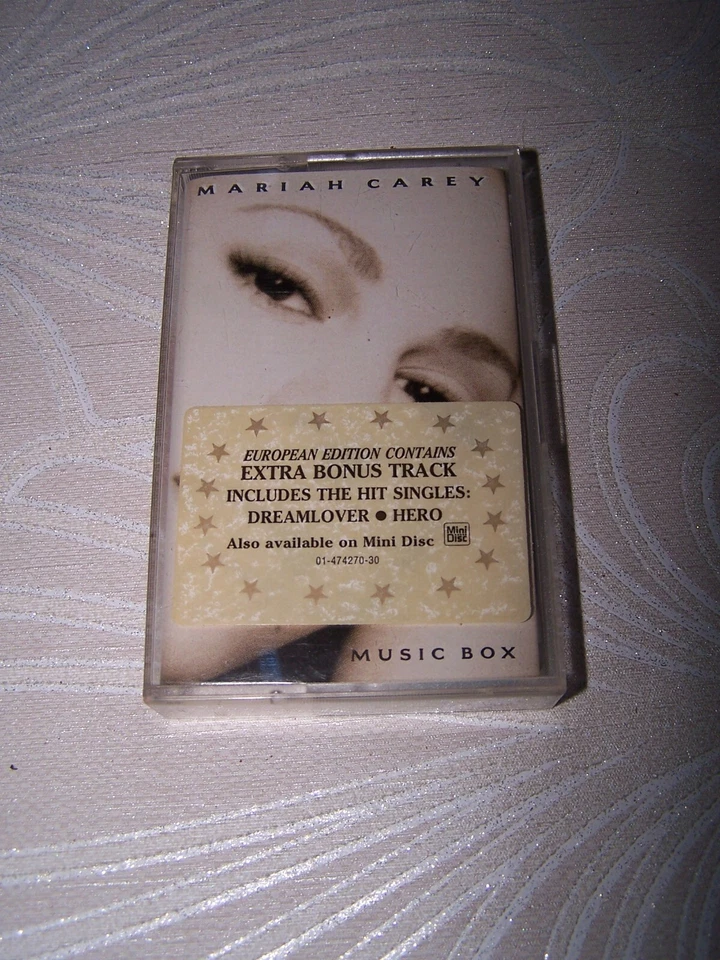 Maria Carey - Music box Cassette VGC 1993 Columbia records - Image 1 of 4
