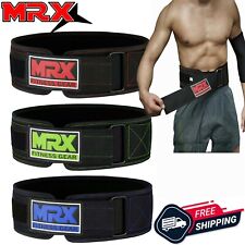 MRX Weight Lifting Belt Training Gym Fitness Bodybuilding Back Support Workout