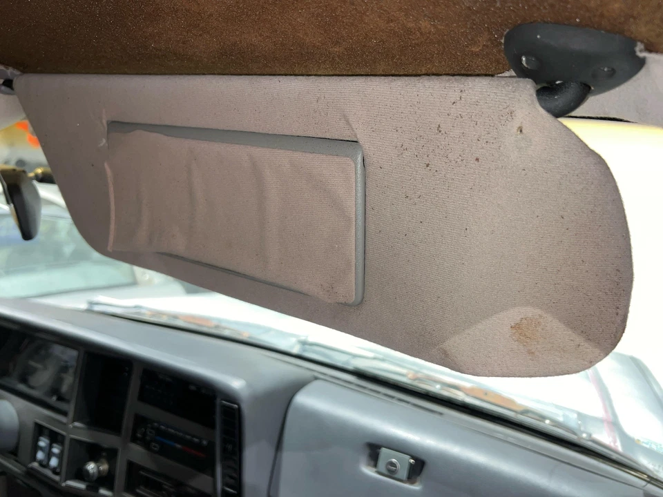 Jeep Cherokee 1991 pasajero derecho gris iluminado parasol Foto 1 de 3