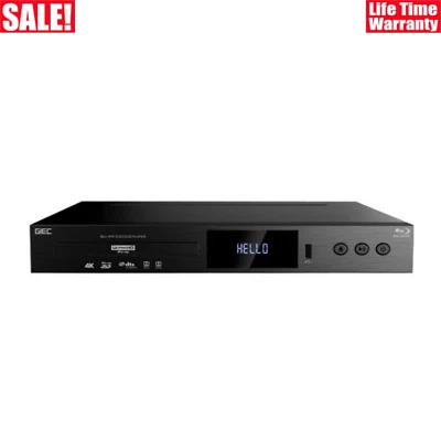 GIEC BDP-G5300 UHD 4K Reproductor Blu-Ray Disco Reproductor DVD para Disco Duro Externo 8T Foto 1 de 4