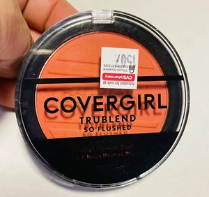 1-Covergirl Trublend So Flushed High Pigment Blush # 345 Hot Frenzy - Picture 1 of 4