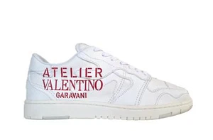Valentino sneakers scarpe uomo WY2S0E73BMH0BO ATELIER bianco in pelle - Imagen 1 de 6