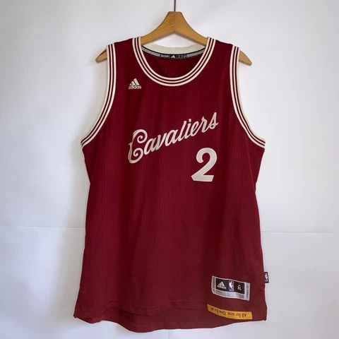 CLEVELAND CAVALIERS BASKETBALL SHIRT JERSEY CHRISTMAS DAY KYRIE IRVING sz XL MEN Cover