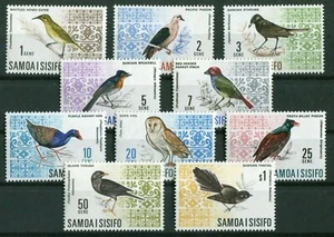 Samoa 1967 Nr. 152 - 161 ** postfrisch / MNH Motiv Vögel / Birds - Picture 1 of 3