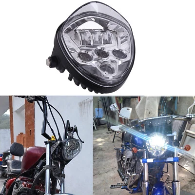 7 英寸摩托车 LED 车头灯适用于川崎忍者 250 400 650 适用于雅马哈 XJ550 — 第 1/4 张图片