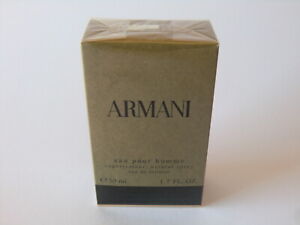 Giorgio Armani Eau Pour Homme EDT Nat Spray 50ml - 1.7 Oz NIB Retail Sealed