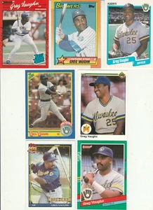 20 GREG VAUGHN different card lot 1990 - 1997 Brewers Padres - Picture 1 of 3