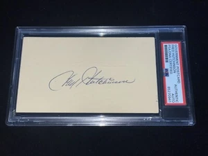 Fred Hutchinson Signed GPC PSA Slabbed Tigers Reds Cardinals Baseball 1956 - Picture 1 of 2