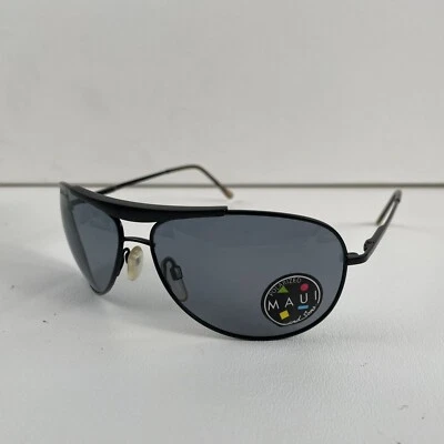 🔥Gafas de sol de colección de los 90 Maui & Sons Aviator negras de aleación de metal nuevas lentes surf🔥 Foto 1 de 4
