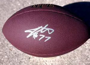 Jordan Morgan Packers SIGNIERT NFL Football JSA COA Green Bay 2024 Entwurfspick - Bild 1 von 3