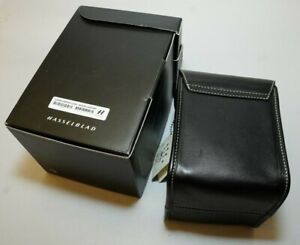 New Old Stock Hasselblad Lunar Camera Leather Carrying Case with strap in Box