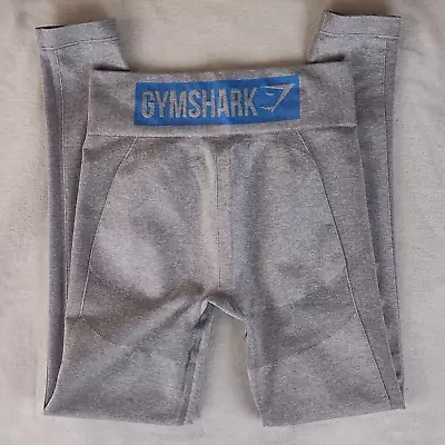 Gymshark Seamless Contour Leggings Small Logo Waistband Gray • 19.95€