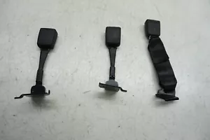 2018-2024 Alfa Romeo Stelvio OEM Rear Seat Belt Buckles Set Of 3 - Picture 1 of 12