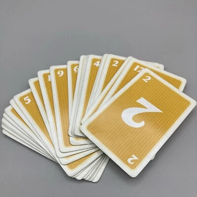 FUNDEX PHASE 10 Masters EDITION Replacement 24 Yellow Cards - Image 1 of 2