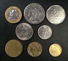 France Coin Lot - Full Set of Pre-Euro French Coins - Free Shipping!