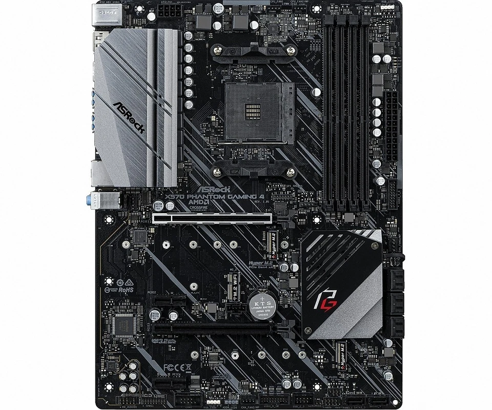 ASRock X570 Phantom Gaming 4 ATX AMD Placa Base AM4 Socket SATA 6Gb/s Usado - Imagen 1 de 1