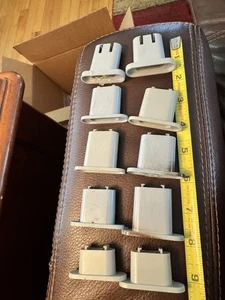 Vintage ATLAS HO Scale Train Bridge Piers Lot (10) Plastic Track Supports - Picture 1 of 2