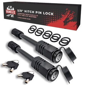 Vehiclex AHK Stiftschlösser für 2" Anhängeraufnahmen (2 gleichschließend) - 5/8" Stifte... - Bild 1 von 6