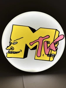 MTV Beavis And Butt-Head - Light Up LED Sign - Picture 1 of 7