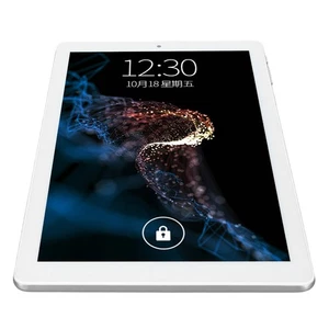US Plug Silver Tablet 10.1 Inch IPS Display 6GB RAM 128GB ROM Octa Core CPU - Picture 1 of 24