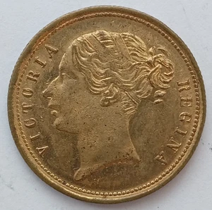 1850s Queen Victoria Three Cards Brass Gaming Token. Excellent Condition. 141 - Picture 1 of 2