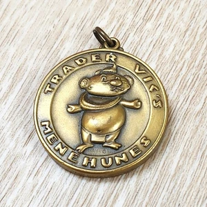 Trader Vic's Vintage Menehunes Resturant Good Luck Charm - Picture 1 of 3