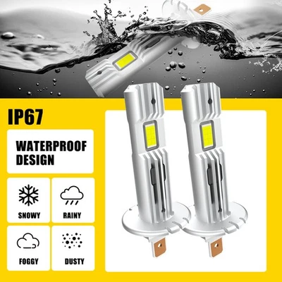 AUXITO супер белый H1 фары светодиодная лампа преобразования дальнего света лампа 6500K 2/4 X - Изображение 1 из 4