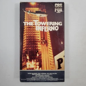 THE TOWERING INFERNO VHS New/Sealed 1984 Watermark STEVE MCQUEEN Paul Newman - Picture 1 of 4