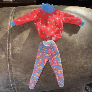 Barbie Sueño Vacaciones Moda Ir Esquí Mattel Suéter y Pantalones Conjunto - Imagen 1 de 4