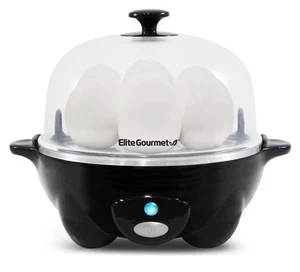 Rapid Egg Cooker for Soft, Medium, Hard Boiled Eggs, Poacher, Omelet Maker - Picture 1 of 9