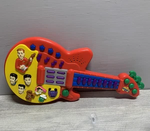 The Wiggles Musical Toy Guitar Electronic Lights Sounds Kids Red Characters - Picture 1 of 9