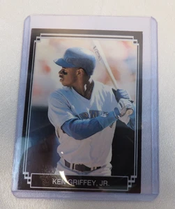 1989 Black & Silver Ken Griffey Jr. Seattle Mariners Oddball Rookie Card - Bild 1 von 2