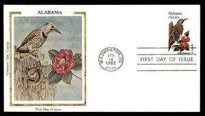 Mayfairstamps US FDC 1982 Alabama State Flower and Bird First Day Cover aau_1855 - Picture 1 of 2