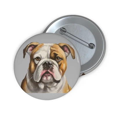 Металлические кнопки-булавки American Bulldog: Artistry в аксессуаре - Изображение 1 из 3