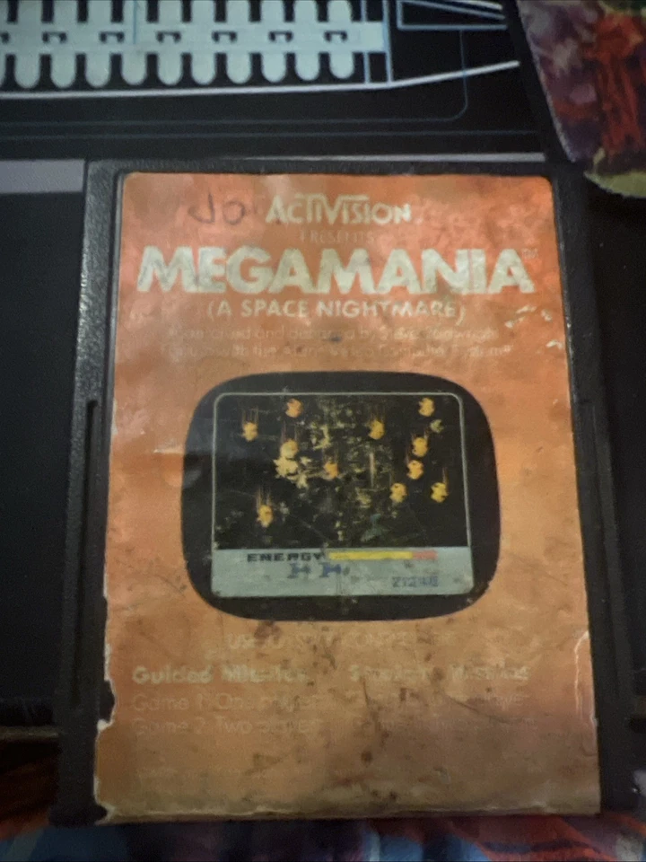 Megamania Atari 2600 Activision Video Game Cartridge Only 1982 Tested. - Image 1 of 1