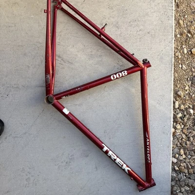 Cuadro de bicicleta de montaña Trek 800 Antelope 1988 18" Tange Chromoly tubo principal Foto 1 de 4