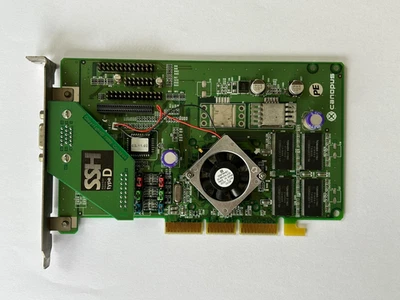 RARE Canopus Spectra F11 PE MX400 32MB AGP Retro Graphic Card - Tested & Working - Image 1 of 4